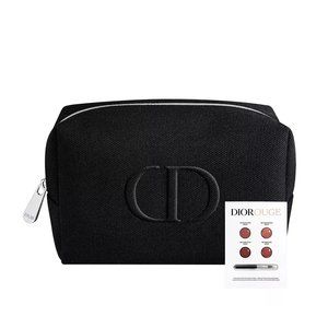 DIOR Cosmetic Makeup Bag Black
